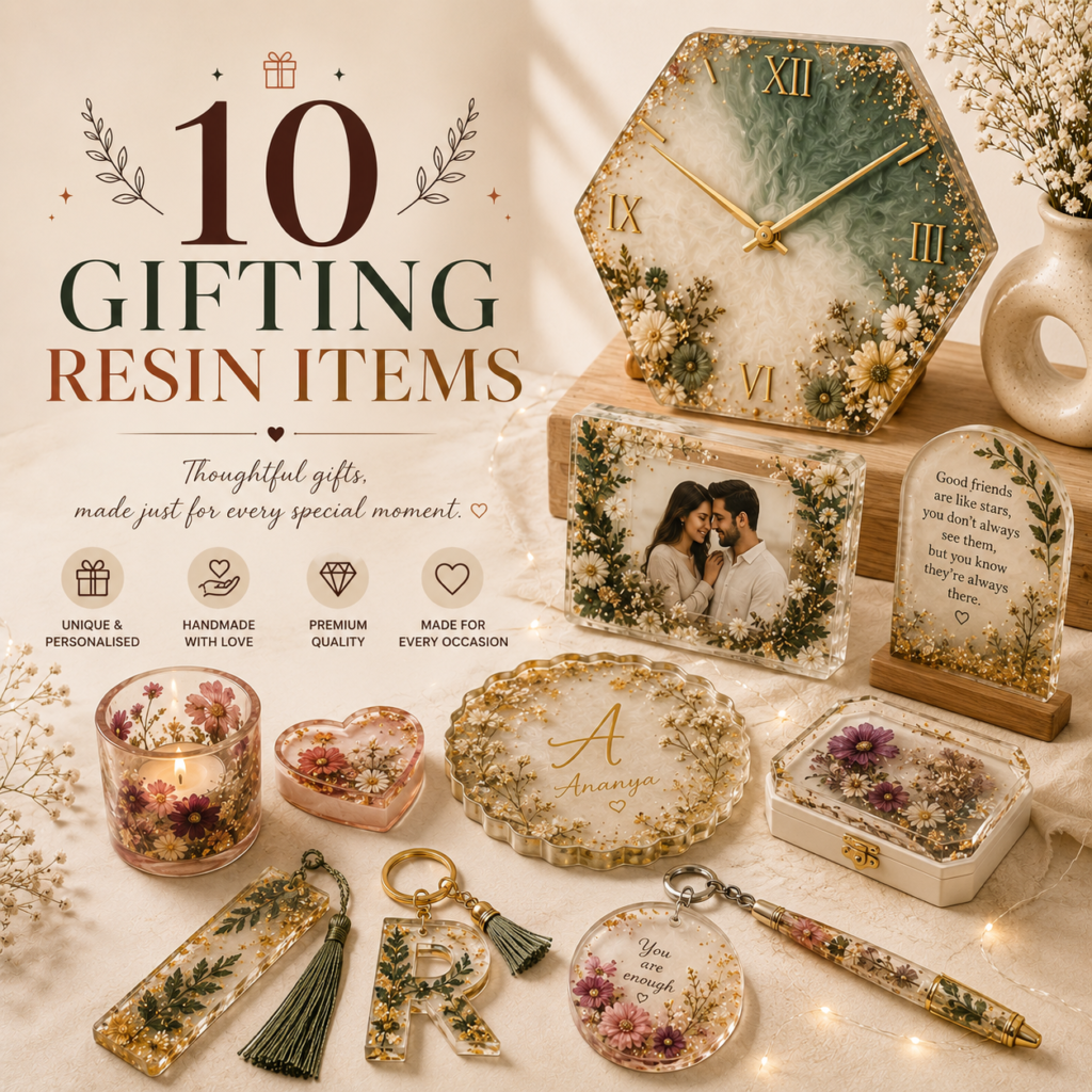 10 gifting resin items